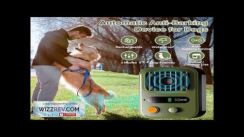 1500mAh Portable Ultrasonic Outdoor Dog Bark Stopper Ultrasonic Barking Stop Device Review