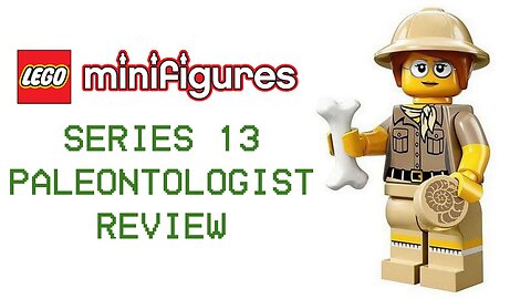 Lego Minifigures Series 13 Paleontologist Review