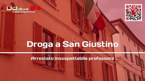 Droga a San Giustino Arrestato insospettabile professore