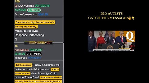 Grasshopper: 'TRUMP DROPPING THE 17=Q‼️ Pharmaceutical Prices: $750 down to $16' [Q Comms]