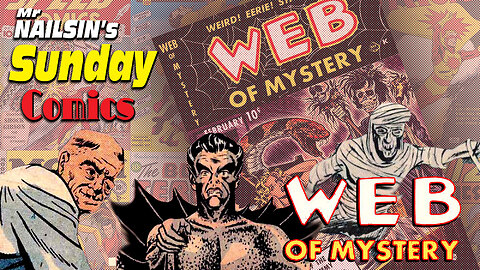 Mr Nailsin's Sunday Comics: Web Of Mystery!