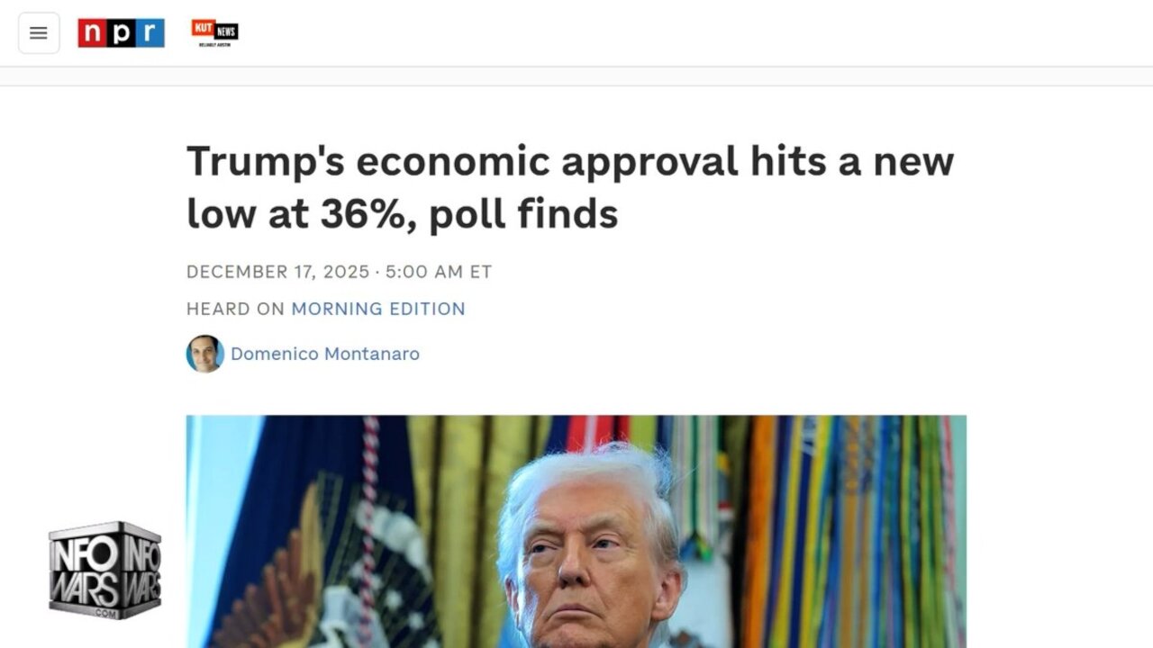 KEY ANALYSIS: Trump's Approval Rating Is Dropping