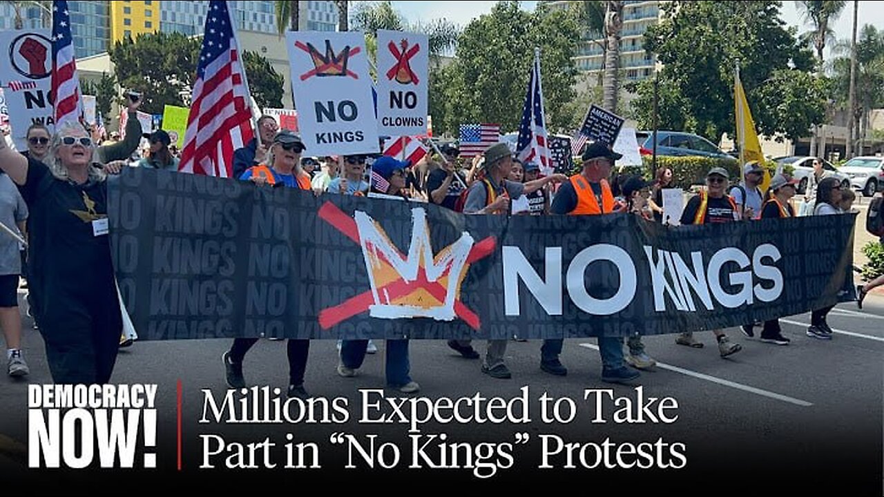 Millions Expected to Take Part in ‘No Kings’ Protests Across US