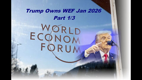 Donald Trump owns WEF Speech Jan 2026 In 1 Hour Take Down 1/3 (With Transcript)