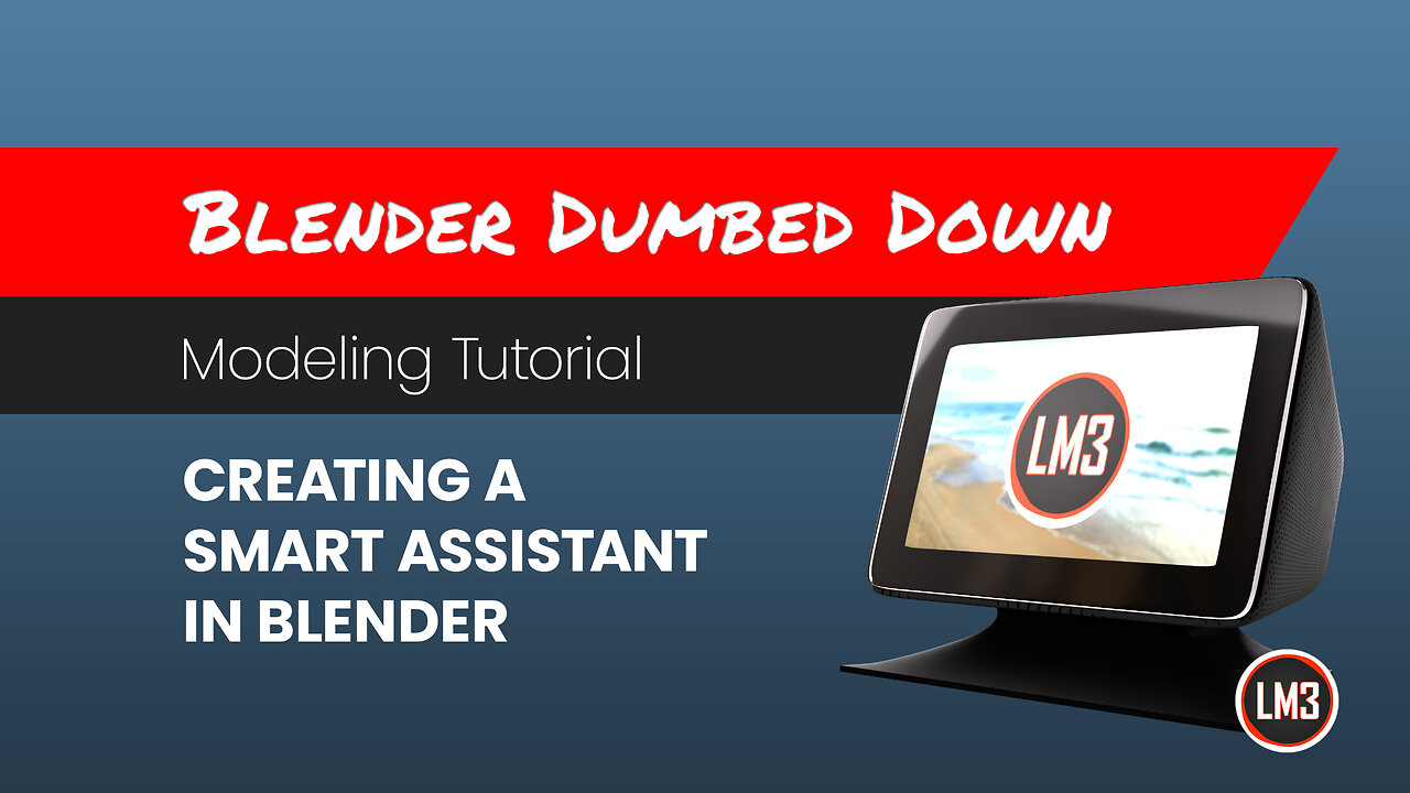 Blender Dumbed Down: Creating a smart assistant in Blender #3d #blendertutorial #tutorial #3dmodel