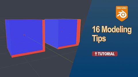 16 Modeling Tips for Blender 3D