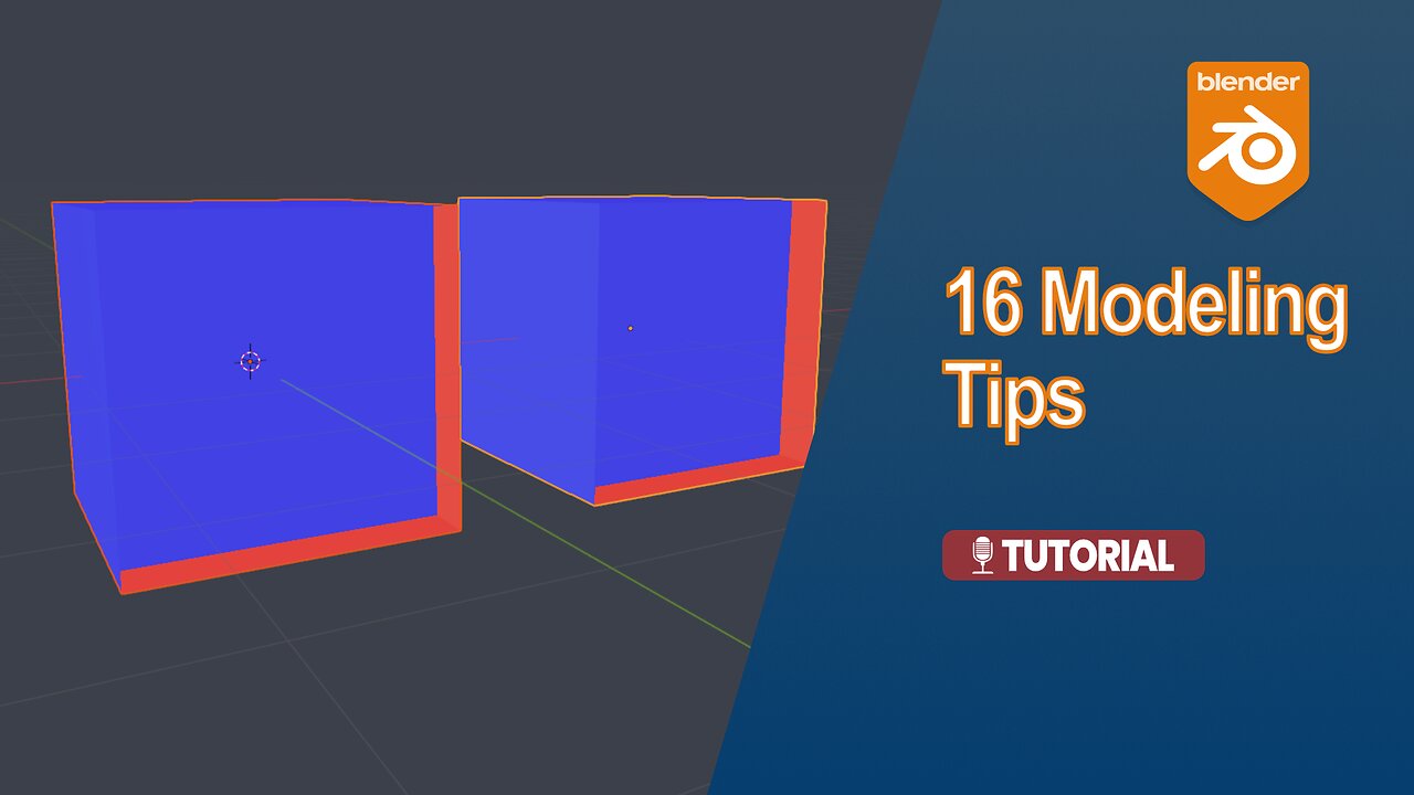 16 Modeling Tips for Blender 3D