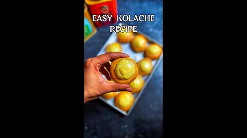 Easy Cream Cheese Kolache Recipe | Kolacky Recipe | Kitchenstagram