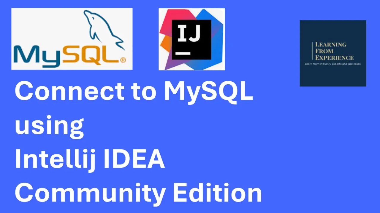 How to Connect MySQL Database in IntelliJ IDEA (Step-by-Step)