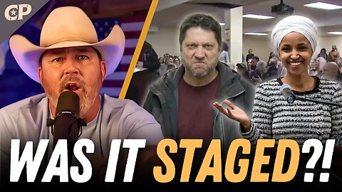 Ilhan Omar Sprayed By Foreign Substance While Speaking, Did She FAKE IT?!