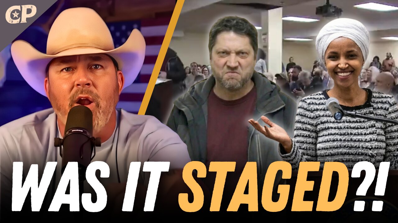 Ilhan Omar Sprayed By Foreign Substance While Speaking, Did She FAKE IT?!