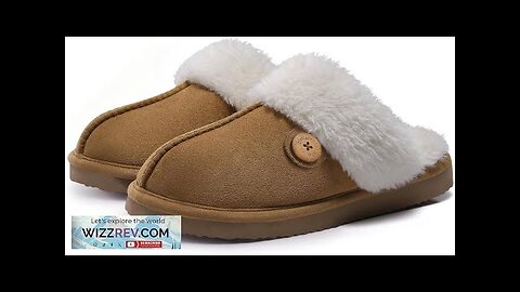 Litfun Fuzzy Slippers for Women with Memory Foam Winter Fluffy House Shoes Review