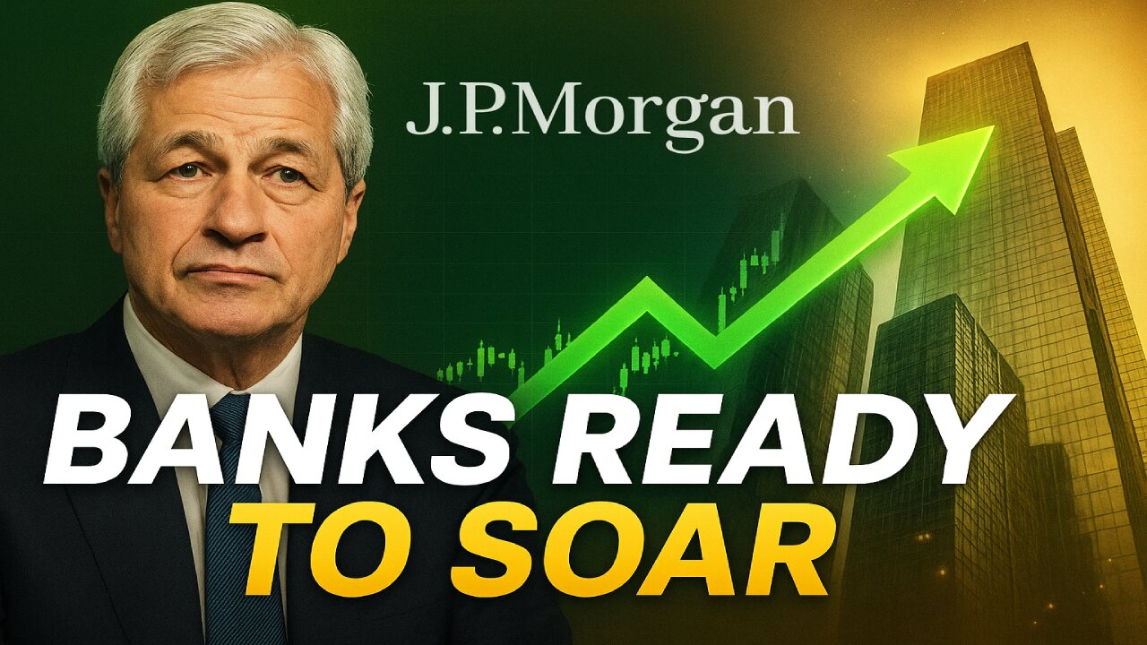 JP Morgan Set to Soar 🚀 | Why Bank Stocks Could Explode Soon