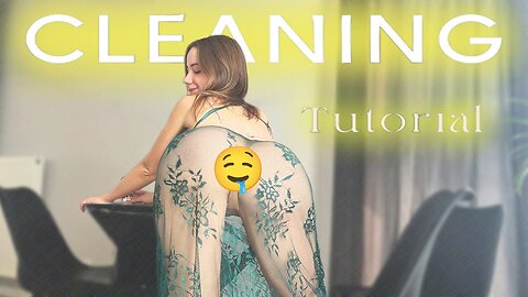 4K Green Raincoat Try On Cleaning Haul