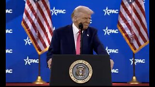 PRESIDENT TRUMP AT CPAC