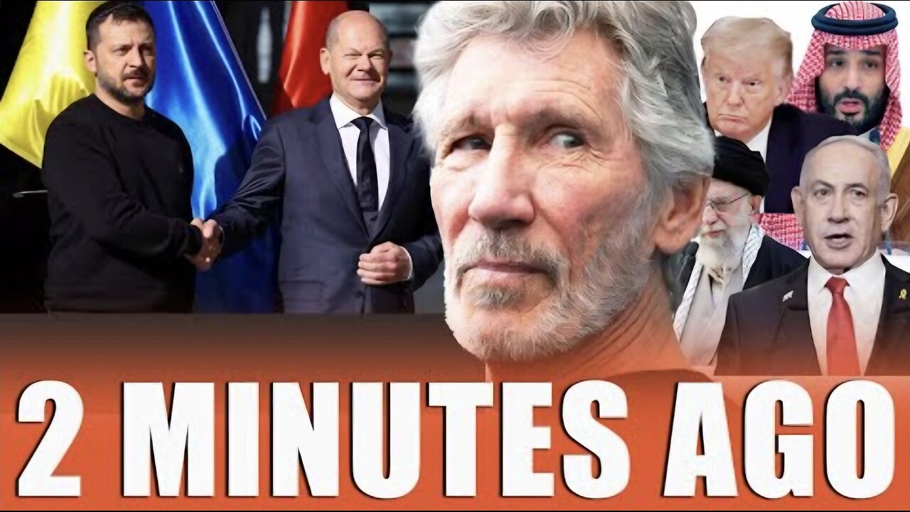 Roger Water's EU Parliament Explosive Speech Shakes Europe and Middle East; VIDEO GOES VIRAL!