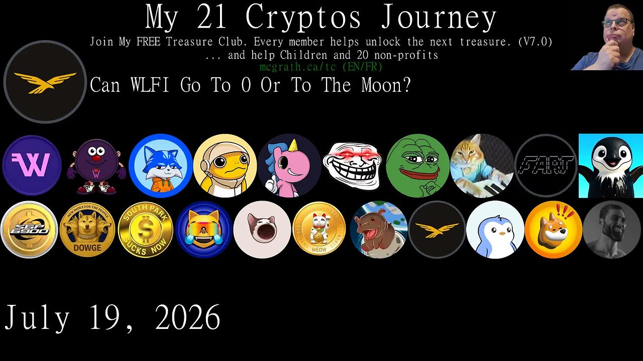 Bull run 2026? My Crypto Journey With UFD,Gigachad,Turbo,Keycat... 2026/07/19 // Steve McGrath