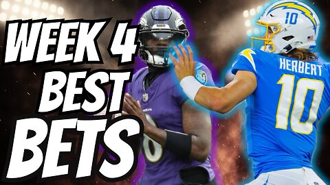 💰NFL Week 4 Best Bets🔥Player Prop Picks, Parlays, Predictions FREE Today September 28th