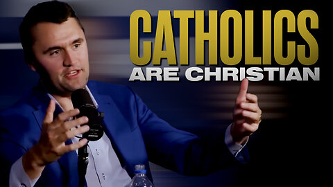 Charlie Kirk Affirms the Catholic False Gospel | Shows Excitement For Republican Pope