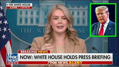 Karoline Leavitt Gives Update on Trump’s MRI Scan