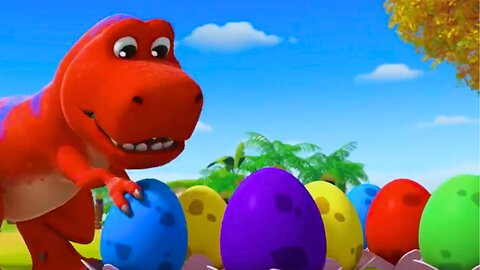 Dino Friends Adventures: Tyrannosaurus Rex & More | Kids Cartoons