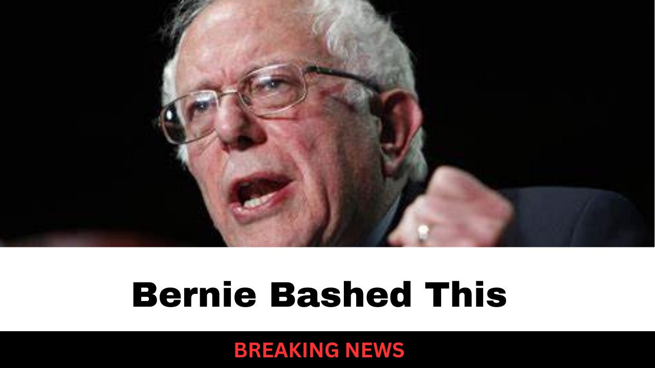 Bernie Just Went Full MAGA?