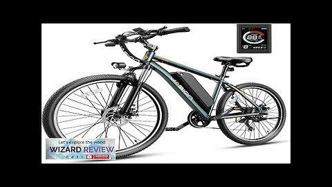 Jasion EB5 Plus Electric Bike 480 WH Removeable Battery 750W Peak Motor Review