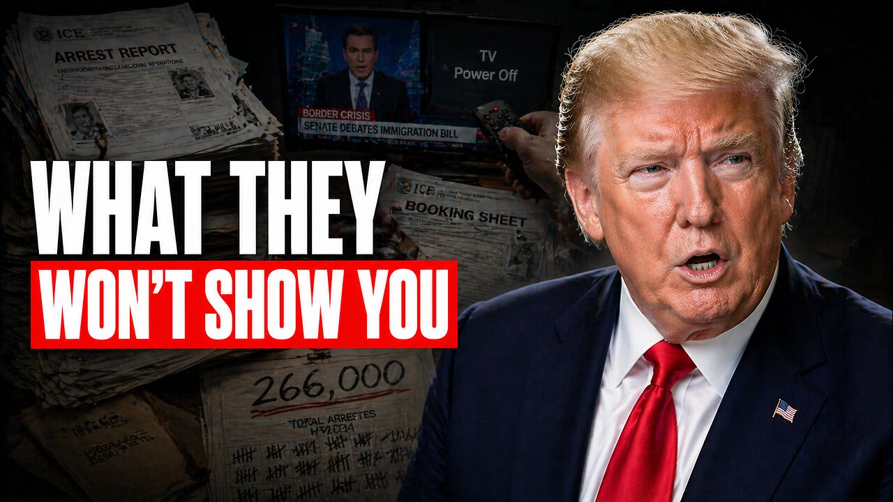 Donald J. Trump: 266,000 Arrests They Won't Report