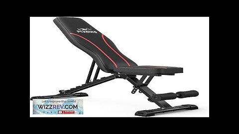 FLYBIRD Adjustable BenchUtility Weight Bench for Full Body Workout- Multi-Purpose Foldable Review