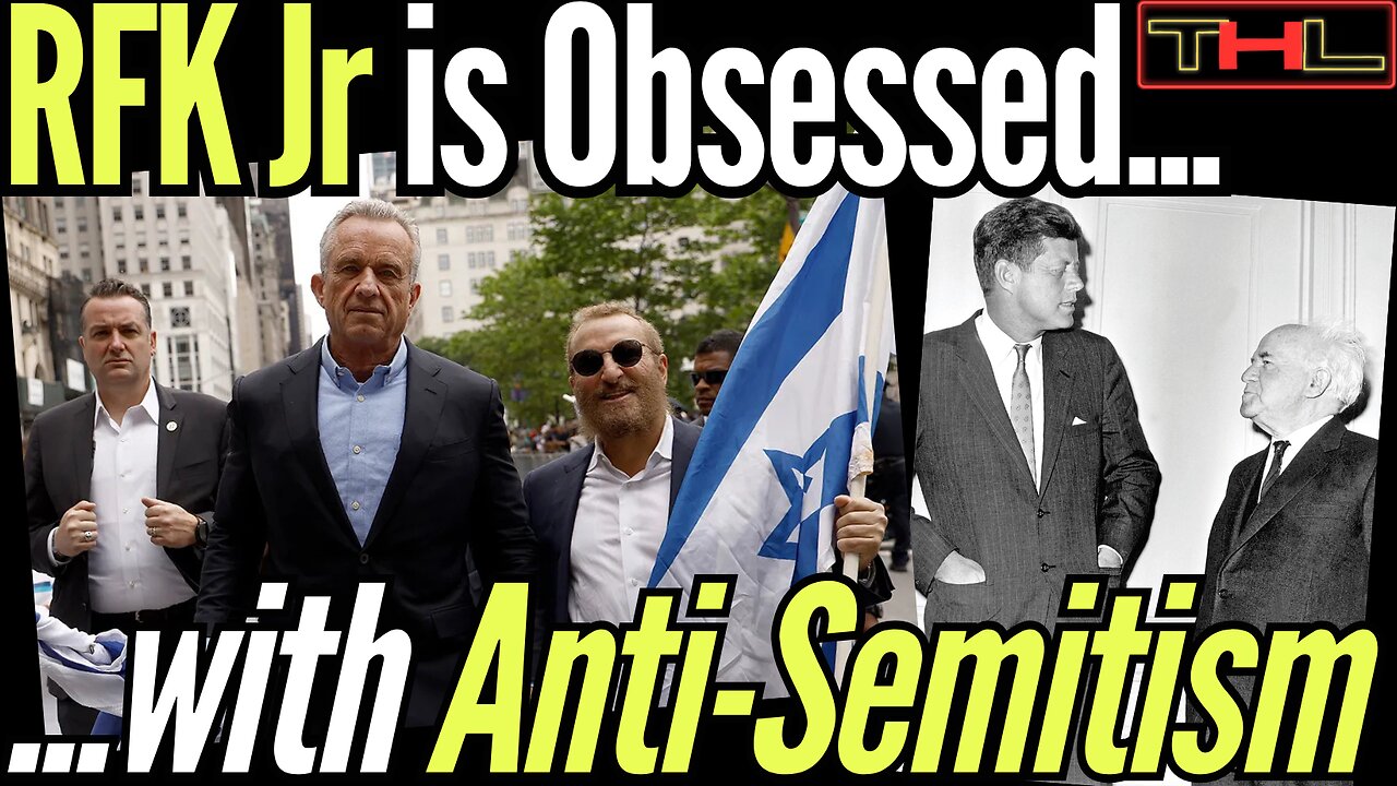 HHS Secretary Kennedy is COMPROMISED on Israel, while JFK Stood Up AGAINST Zionism!