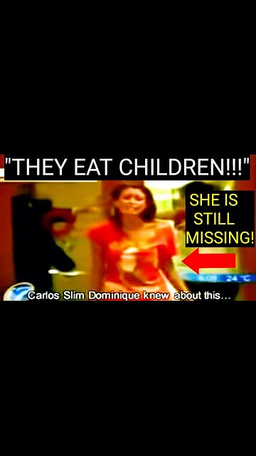 (2009) Mexican Supermodel Gabriela Rico Jiménez last seen here very distraught about some horrific Human Elite Cannibalism she allegedly witnessed.