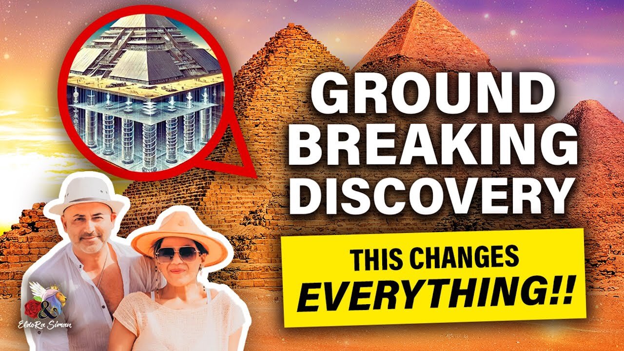 Giza pyramid update - Our multidimensional history is being restored 🙌