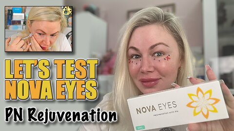 Let's Test NOVA Eyes, Polynucleotides Rejuvination! Glamcosm.com and code Jessica10 Saves you money