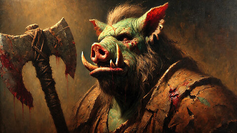 Orcs are evil in Dungeons and Dragons!