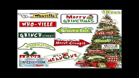 RINOLY 18 PCS Christmas Ornaments for Christmas Tree Decor Christmas Tree Ornaments Review