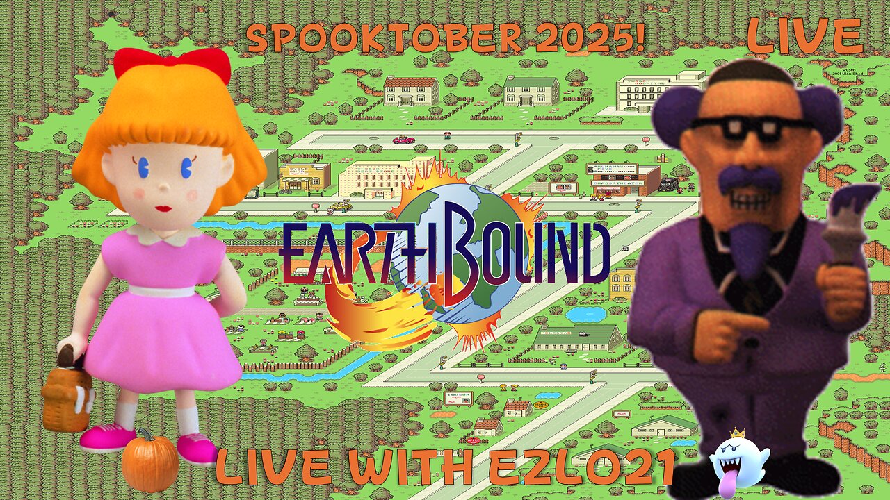 🎃 Earthbound for Spooktober Day 15 | Live With EZLO21 👻