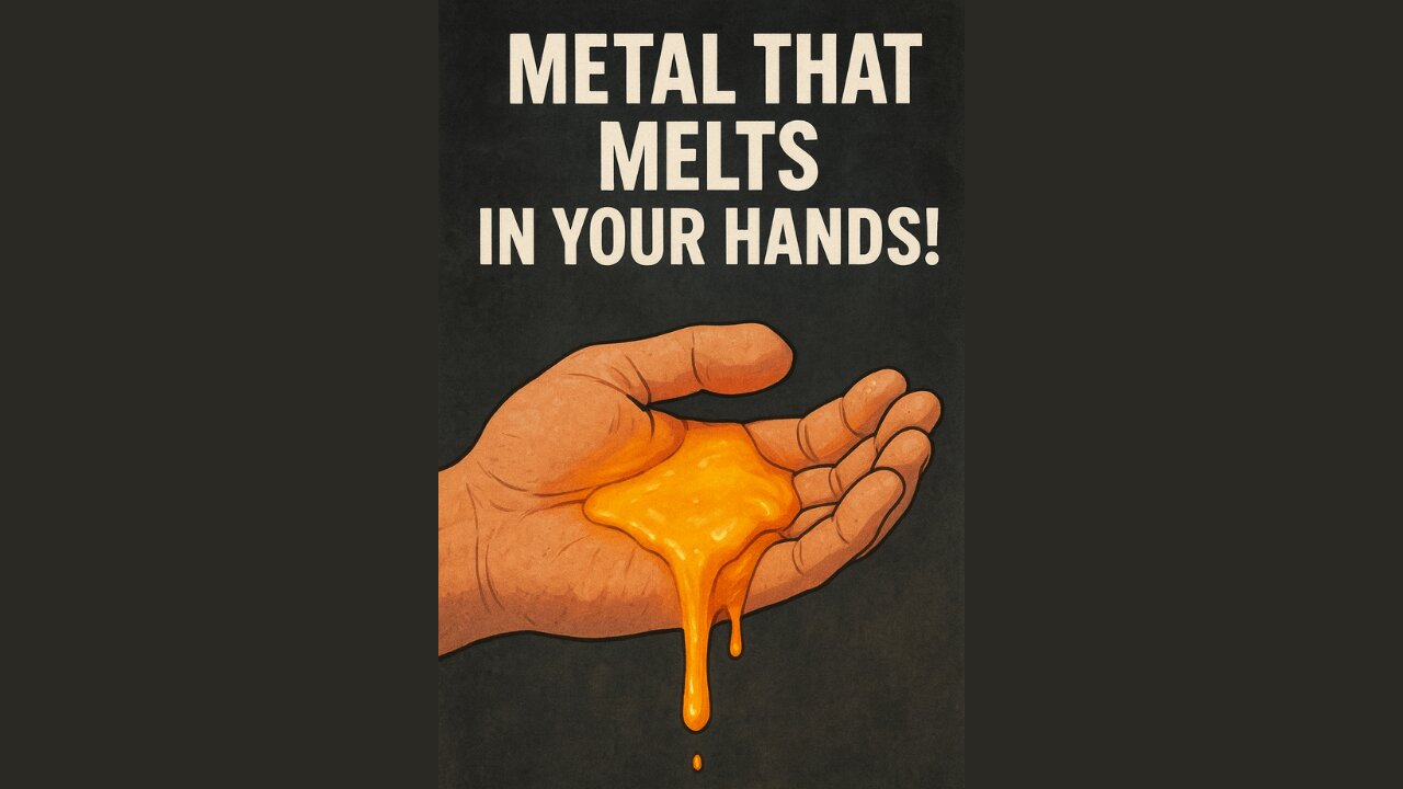 Gallium — The Metal That Melts in Your Hand