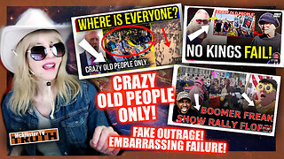 NO KINGS FAKE RAGE FAILURE! GERIATRIC DEMTARD CLOWN-FEST! LIZARD SEX!