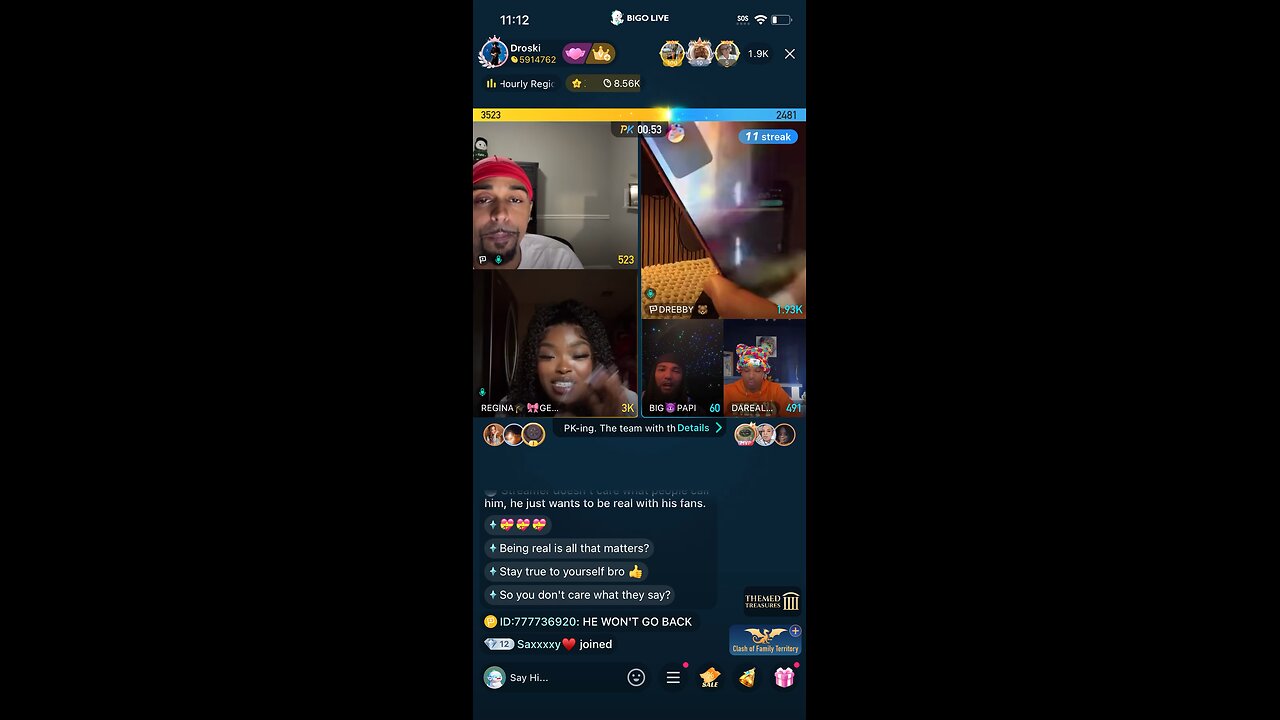 Savannah searching Vegas for papi 👀 ooop papi sound scared