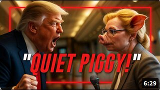 VIDEO: "Quiet Piggy!" Trump Shushes Obnoxious Reporter On Air Force One After Answering Epstein Question