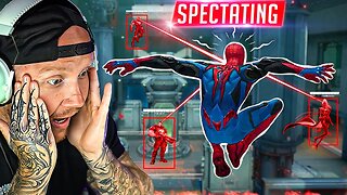 SPECTATING A HACKING SPIDERMAN IN SILVER