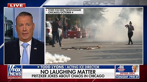 Acting ICE Director: JB Pritzker Is Disgusting For Mocking ICE Agents
			
