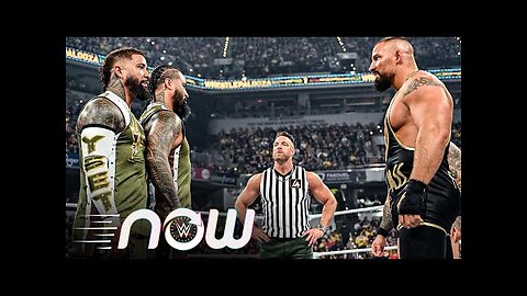 The Usos battle The Vision in Wrestlepalooza rematch WWE Now, Sept. 29, 2025
