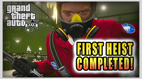 First Heist in GTA 5: The Jewel Store Job - Completed!