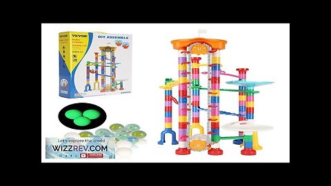 Marble Run Set 230 PCS with Motorized Elevator Educational Maze Game Review