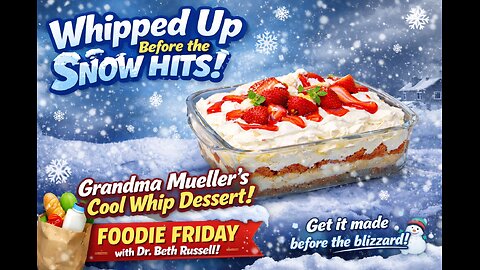 Whipped Up Before the Snow Hits! ❄️🍨 | Foodie Friday with Dr. Beth Russell