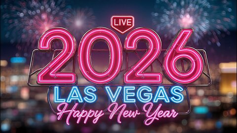LAS VEGAS NEW YEARS FIREWORKS & DRONE SHOW!!!! HAPPY NEW YEARS RUMBLE AN HAPPY 250 BIRTHDAY AMERICA!