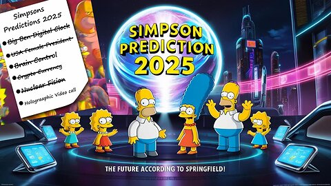 "Simpson Predictions 2025"