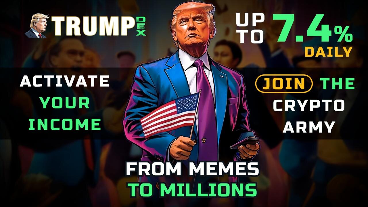 TrumpDEX - Crypto Platform Update - The Opportunity Here is Booming, Let's Talk About This and more