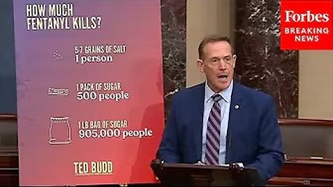 Ted Budd Highlights Shocking Lethality Of Fentanyl, Throws Support Behind HALT Fentanyl Act